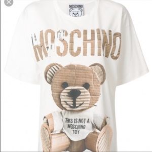 Moschino bear 🐻 oversized tee size small